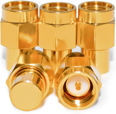 TOJOIN 5 pcs SMA Male Load/RF Termination Load, DC to 18GHZ Coaxial SMA Terminators, 50 Ohm