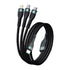 USB C to Lightning Cable - Premium 3-in-1 Multi Charging Cable, 5A Fast Charge & Data Transfer, 1.5m Nylon