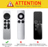 FINTIE 2021 2022 4K (2nd 3rd Protective Case for Apple TV Siri Remote - Honey Comb Lightweight Anti Slip Shockproof