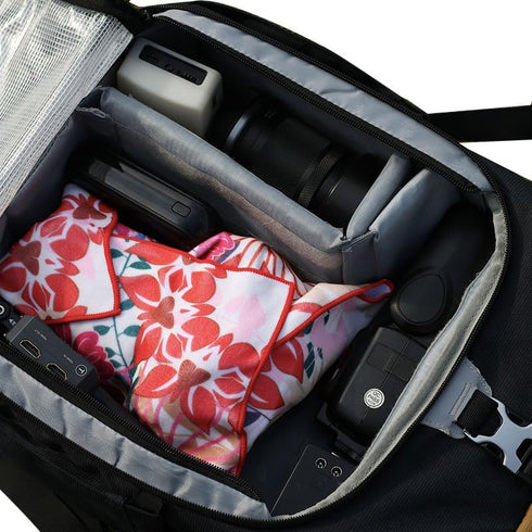 Protective Camera Lens Wrap, Magic Self-Adhesive Cloth Wrapper, Washable Cleaning & Storage Cloth for DSLR/Camera