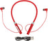 Shop BT 5.2 Neckband Earbuds: Wireless Magnetic Headphones, IPX5 Waterproof, Ergonomic Bass Sports Earphones (Red).
