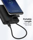 SUNGUY 3FT USB C to USB C Cable 2-Pack, 60W Right Angle Charging Cord for iPhone 15 Pro Max, Samsung Galaxy S23,