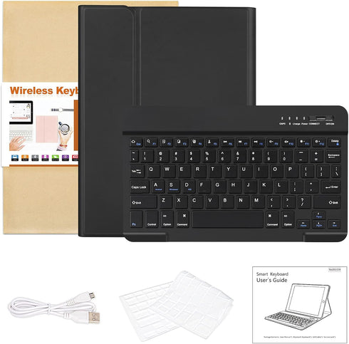 Keyboard Case for iPad Air 11 inch 2024 (M2) & iPad Pro 11 inch (4th/3rd/2nd/1st) Gen 2022, Detachable Bluetooth