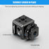 3 1/4"-20 Port Cold Shoe Mount Adapter with Thread for Camera Cage Flash LED Monitor Microphone, Aluminum Camera Triple