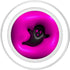 Ghost Halloween Hot Pink 3D Puffy Spooky Cute PopSockets MagSafe PopGrip for iPhone