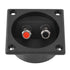 Speaker Box Terminal Cup, Double Binding Post Speaker Terminal Board, Push-in Jack Spring Loaded Connector for DIY