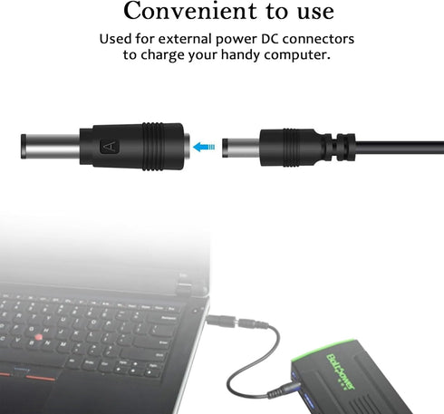 10pcs DC Connector Jack Power Socket, Universal DC Barrel Jack Adapter for Lenovo, Dell, HP, Asus, Acer, Toshiba, Sony
