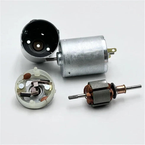 GJWBAKS 1pc RS-365SV-14175 365 2.3mm 12V 14.4V 18V 24V 10500RPM 28mm Micro Motor Dual Shaft Mini Electric Motor DIY Toy
