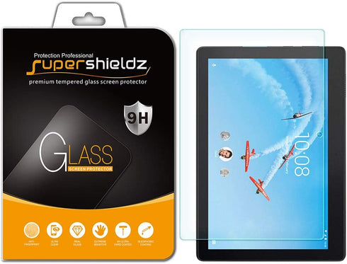 Supershieldz Tempered Glass Screen Protector for Lenovo Tab E10 (10.1 inch), Bubble Free, Anti Scratch Designed