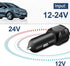 Dash Camera Car Charger, Mini USB and Micro USB Interfaces, Driving Recorders Power Cord Universal Car Adapter Power