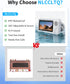 NLCCLTQ Altavoz Shower Phone Holder Waterproof for iPhone Bathroom Fan with Speaker Bluetooth Water Proof Wall Mounted