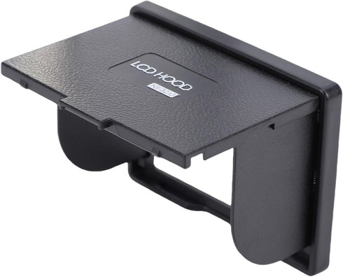 ASHATA Camera Viewfinder Sunshade, 3.2in Wide Screen Magnet Hood Viewfinder Professional Optical Sunshade