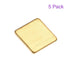 DMiotech 5 Pack 12 x 12 x 1mm IC Chips Heatsink Copper Pad Thermal Kit for PC Laptop Cooling