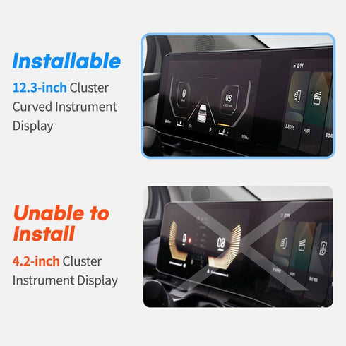 FICS Phone Holder for KIA Carnival 2025 SX, SX Prestige Trim, Customized Phone Holder for 12.3" Cluster