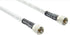 MPD Digital I MPD-400 PVC Superflex Coax Cable, 10 Feet, PL259 UHF Male Connectors, Ultra Low Loss, White