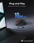 wegear WL500 2.4G 6 Rechargeable Silent Wireless Mouse, Quiet Click, USB Cordless Computer Mouse with Buttons