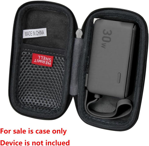 Hermitshell Hard Travel Case for Anker Power Bank USB C Charger Block (Black)