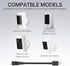 Cordro 13.2FT 3rd Gen/2nd Charger Cable Power Adapter Compatible with Ring Stick Up Cam Battery/Plug-in Gen & Ring Pan