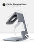 Lamicall Stand Suit for Apple Watch - Charging Dock Station Compatible with Apple Watch Series 7/SE, Grey