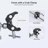 UTEBIT 22" 1/4" Magic Arm w Clamp Mount, Desk Camera Mount Articulating Friction Boom w Arm Thread Adapter, Overhead