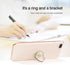 2 Packs Glossy Finish Love Heart Shaped Cell Phone Ring Holder Stand, 360 Degree Rotation Finger Ring Kickstand with