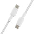 Belkin BoostCharge 1M USB-C to USB-C Cable for iPhone 15, Galaxy S23, Pixel 7, iPad Pro & More - White