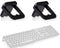 Logitech K120 G910 G810 G610 G PRO Mini Universal Keyboard and Laptop Stand (Universal Keyboard Stand Feet Legs) Black