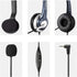 Callez Phone Headset with Noise Cancelling Microphone and Volume Control, 2.5mm Compatible with Panasonic AT&T Vtech