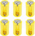 AEDIKO 6pcs 3 AA to 1 D Battery Adapters Holder 1.5V Output Case