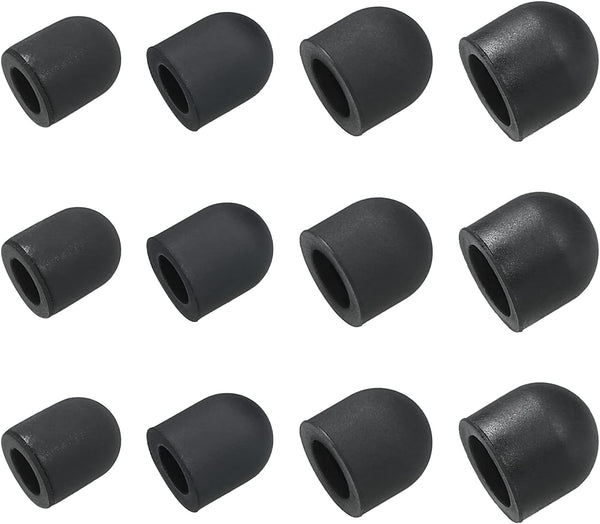 MECCANIXITY 20pcs Stylus Pen Fine Tips, 5/6/7/8mm Conductive Rubber Capacitive Touch Screen Pens, Soft Universal