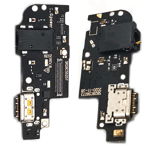 USB Charger Dock Connector Flex Cable Replacement for Motorola Moto G Power XT2041DL 6.4inch