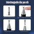Luntak Stylus Pens for iPad, 3 in 1 Ballpoint Pen, Fiber Tip & Clear Disc Capacitive Stylus for iPhone/iPad/Android