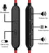 Geekria Audio Cable with Mic and Mute Control, Compatible with JBL Tune 770NC/760NC, Live 660NC/650BTNC Headphones
