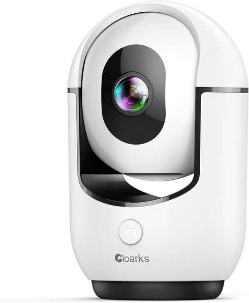 Cloarks 2K Pan/Tilt Security Camera, WiFi Indoor Cameras for Home Security with AI