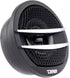 DS18 TX1S 1.38-inch Tweeter Set of 2 - 200 Watts Max Pei Dome Ferrite with Mounting Kit (Black/Silver)