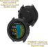 Screen Protector for Garmin Approach s70 42mm Smartwatch, TPU Soft Frame Cover and Tempered Glass Film Pack