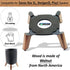 Counlisha Play:1 gen2,Walnut Real Wood Stand Compatible for Sonos One, One SL, Home Speaker,Tripod Mount Accessories
