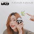 Yatchen AirPod Cover Case, Cute 3D Cartoon Panda Soft Silicone with Keychain for AirPods 1/2, Kawaii Funny Wireless