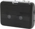 TON007B Bluetooth Cassette Player, ABS Auto Reverse Function Stereo Cassette Player with Headphone, Black