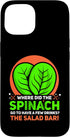 Chef Coat Men - Chef Costume Women - Chef Gifts Where did The Spinach go to - Spinach Case for iPhone 15