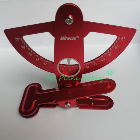 RC Plane Hobby Throw Meter for RC Model RC Plane DIY Tool Anodized Aluminum Throw Meter