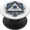 All Seeing All Knowing Eye Blue Evil Eye Pyramid Triangle by PopSockets, Swappable Grip for Phones & Tablets