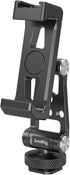 SMALLRIG Metal Phone Support with Cold Shoe Mount, Universal Cell Phone Mount Adapter for iPhone 15, Samsung Galaxy