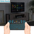 Mini Wireless Keyboard Q9 with Touchpad, Colorful Backlit, Rechargeable Handheld Remote for PC, Raspberry Pi 4, Android