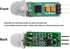 HC-SR505 Mini Infrared PIR Motion Sensor, Micro IR Pyroelectric Human Movement Detector Module, Pack of 5