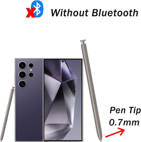 2 Pack S24 Ultra S Pen for Samsung Galaxy S24 Ultra 5G, Stylus Pen Replacement for Galaxy S24 Ultra (Violet)