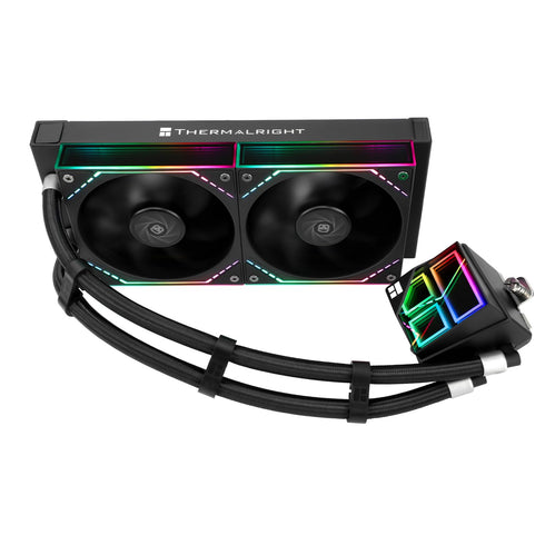 Thermalright Frozen Infinity 240 Black CPU AIO Cooler, 240mm Radiator, TL-M12*2 PWM