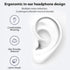 YEKBYOE 2 Pack, 3.5mm Wired Earphones No Microphone Earbuds, Stereo Sound In-Ear Earphones with Tangle-Free Cord