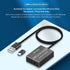 RYXN USB to Optical Spdif Toslink & 3.5mm Audio Adapter Converter, Supports USB-A & USB-C for PS5, PS4, Laptop