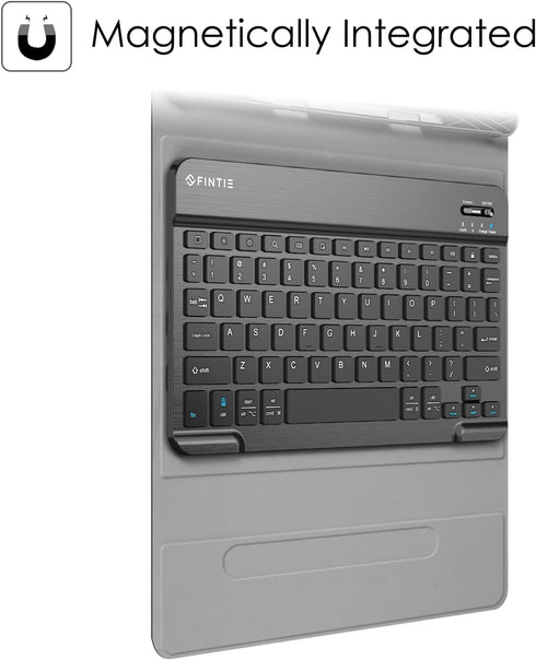 Fintie Keyboard Case for Samsung Galaxy Tab S8/Tab S7 11 Inch with S Pen Holder, Detachable Wireless Keyboard